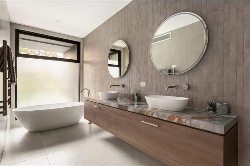 Stunning automated bathroom Glen iris home