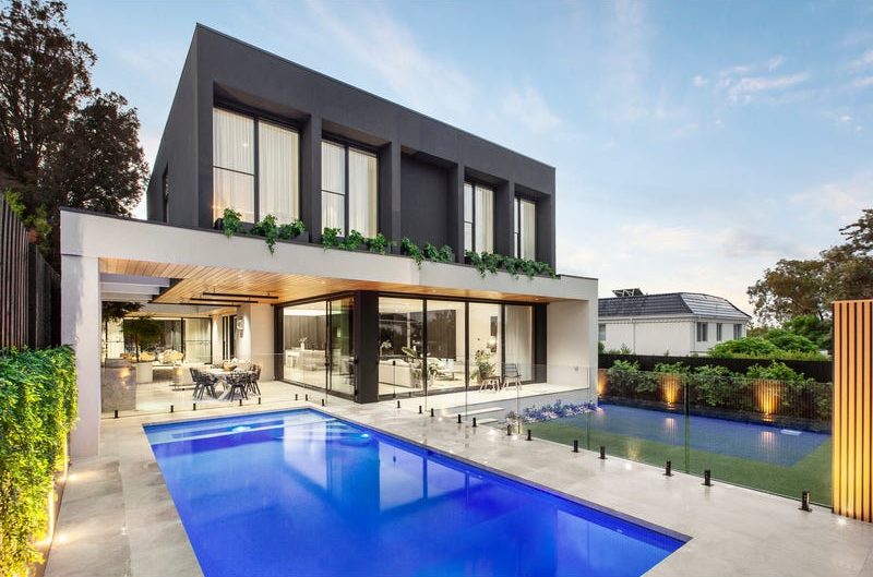 Home Automation Glen Iris with backyard pool